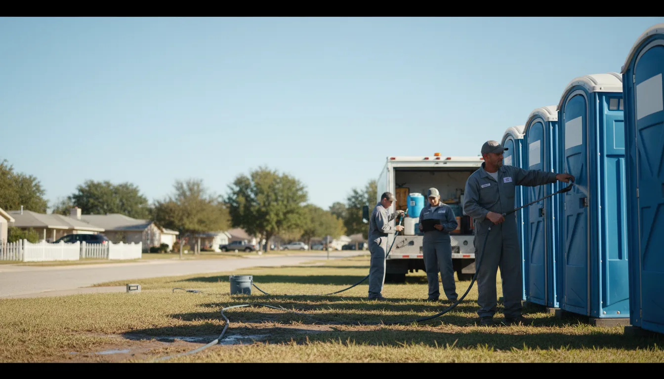 Long-Term Portable Toilet Rental in Crete, IL near me